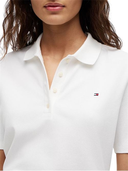 Polo regular fit in piquet Tommy Hilfiger | WW0WW43224YBL